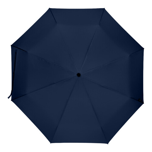 (One Size, Navy) Floso Dane RPET Folding Umbrella 1