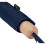(One Size, Navy) Floso Dane RPET Folding Umbrella 4