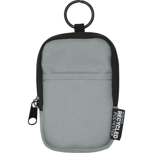 (One Size, Grey) Floso Byron Clip & Go Small Pouch