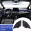 Car Interior Front Tweeter Refitting Speaker Boxes Dashboard Audio Cover Cap Panel for  CHR C-HR IZOA 19-21 5