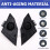 Car Interior Front Tweeter Refitting Speaker Boxes Dashboard Audio Cover Cap Panel for  CHR C-HR IZOA 19-21 2