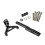 Motorcycle Steering Damper Mount Bracket Support Kit for  CB1000R CB 1000R 1000 R 2008-2016 5
