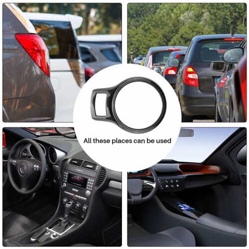 Auto Carbon Fiber Central Gear Panel Control Panel Decal Car Interior Modification for  86/ BRZ 2012-2020 1