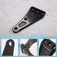 41MM Motorcycle Headlight Mount Bracket CNC Aluminum Alloy Black for Fork Tubes M10 Bolt Hole