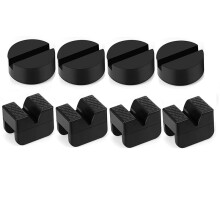 8 Uds. Almohadillas de Soporte para Gatos Protector de Soldaduras de Pellizco de Riel de Marco Ranurado Universal Almohadilla de Gatos para Accesorios