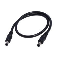 Cable de alimentación DC de 49,2 ft, doble macho, cobre morado