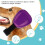 Copri-orecchie per cani M Viola 8.5x9 cm 26-40lbs Cuffie 6