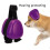 Copri-orecchie per cani M Viola 8.5x9 cm 26-40lbs Cuffie 4