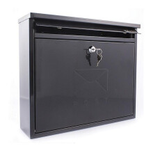 Sterling Elegance Postbox Black