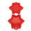 Holiday Baking Pie Press 3pcs Set Snowflake & Xmas Tree Dough Maker 2