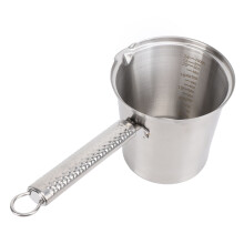 Long Handle 700ml Stainless Steel Milk Frothing Jug for Coffee & Tea Baristas