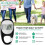 Pedometer for Walking, Portable Walking Pedometer 3D Step Counter, Simple Electronic Steps Tracker with Carabiner 3