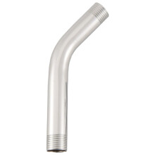 G1/2 inch 15cm Wall Mounted Stainless Steel Shower Extension Angled Shower Arm Extra Pipe