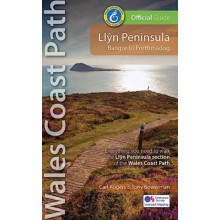 Llyn Peninsula Wales Coast Path Official Guide by Tony Bowerman Paperb