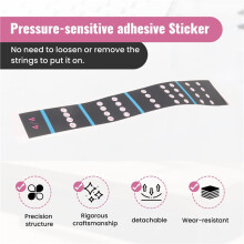 Violine Finger Guide / Griffbrett Aufkleber BundfüHrung Label Finger Chart für GrößE 4/4