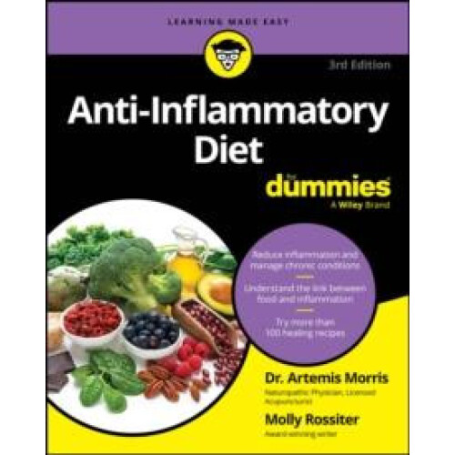 AntiInflammatory Diet For Dummies by Molly Rossiter Paperback Book
