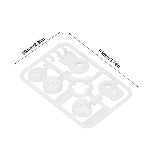 Conjunto protector de servos blanco para modelos XV02 y XV01 1
