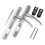 Yale Yale Door Handle Standard Security for PVCu Doors 92 mm/215 mm Polished Chrome 1