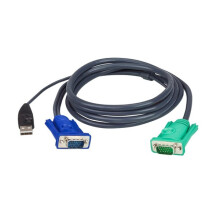 Aten KVM 1.2M Cable For Keyboard Video Mouse 2L-5201U