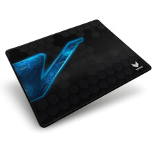 VPRO V1000 Gaming Mouse Mat Black Anti-Slip Rubber Base for Optical & Laser Mice