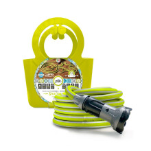 Expandable Garden Hose, IT'S MAGIC ITALIAN STYLE Lime Green - 25 m 1/2'' - Garden Pipe , Lightweight, Knot-Free, Twist-Free, Made in Italy