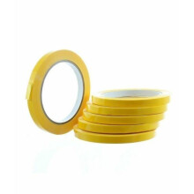 Yellow Vinyl Bag Sealing Tape 9mm x 66m 6 Pack 396m Total PVC Tape for Bag Neck Sealing