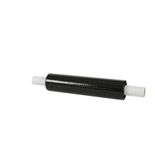Black Pallet Wrap Stretch Film 400mm x 300m 17 Micron Extended Core for Warehouse and Shipping Use