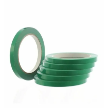 Green Vinyl Bag Sealing Tape 9mm x 66m 6 Pack 396m Total PVC Tape for Bag Neck Sealing