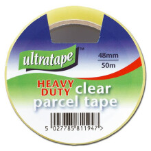 Clear Heavy Duty Packaging Tape 48mm x 50m 6 Pack 300m Total Strong Adhesive Tape for Carton Sealing and Shipping