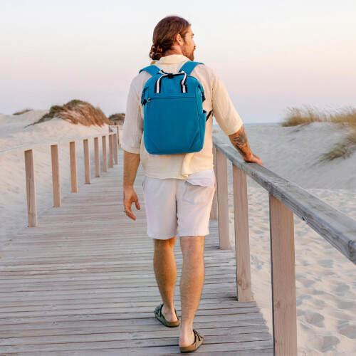 Travelon Travelon Unisex's Coastal RFID Blocking Large Backpack, Oyster, One Size 1
