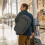 Travelon Travelon Unisex's Transit Carry-on Backpack, Slate, One Size 2