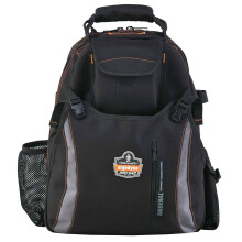 Ergodyne Arsenal 5843 Tool Backpack Dual Compartments,Black,Regular