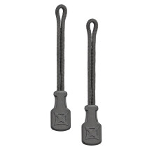 Vertx Rapid Access Zipper Pull Tab Kit, Replacement Puller for Backpack, Luggage, Bag, Handbag, Smoke Grey, One size