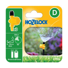 Hozelock 90? Adjustable Vari-Jets (3 pack), Black