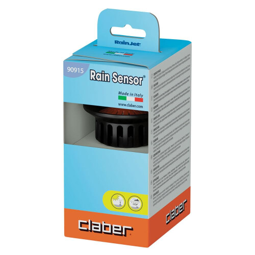 Claber Claber 90915 Rain Sensor, Black/Orange/Grey 1