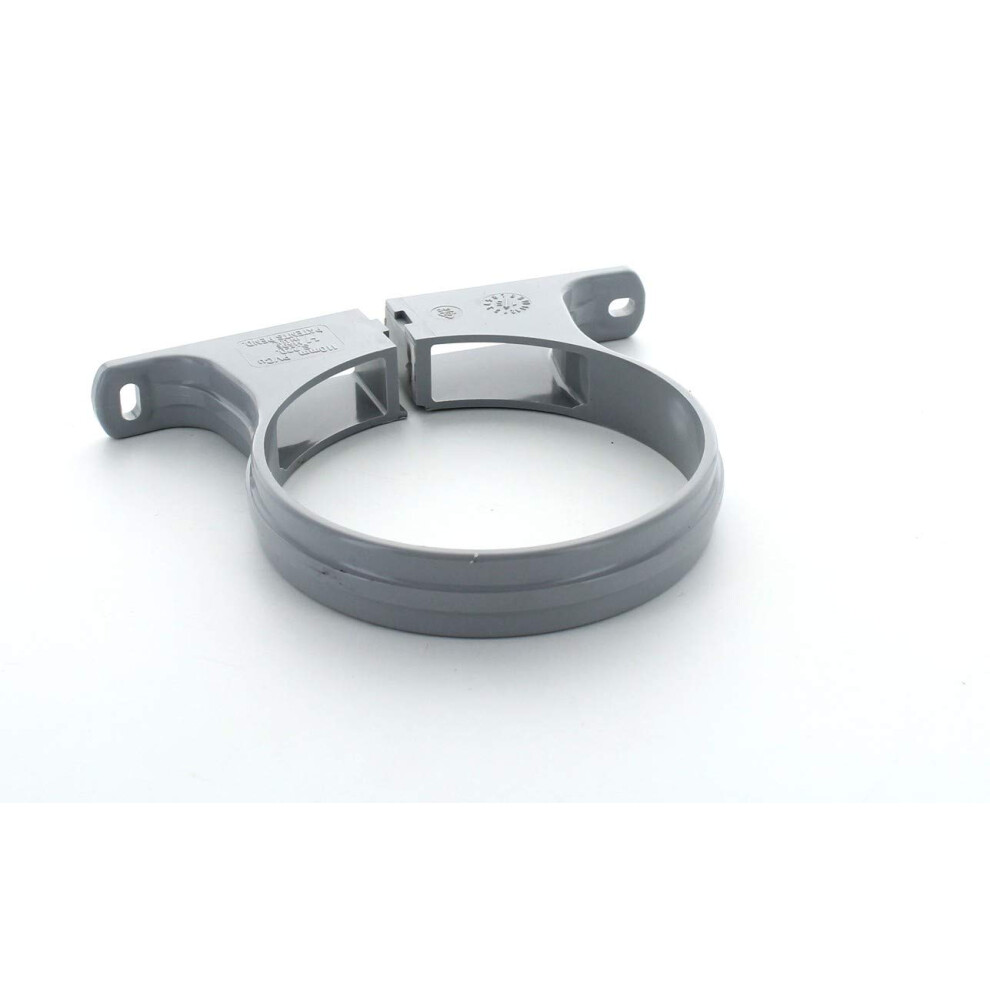 Hunter Soil 110Mm Socket Fixing Bracket Various Colours S220 (Grey) 5013811142208