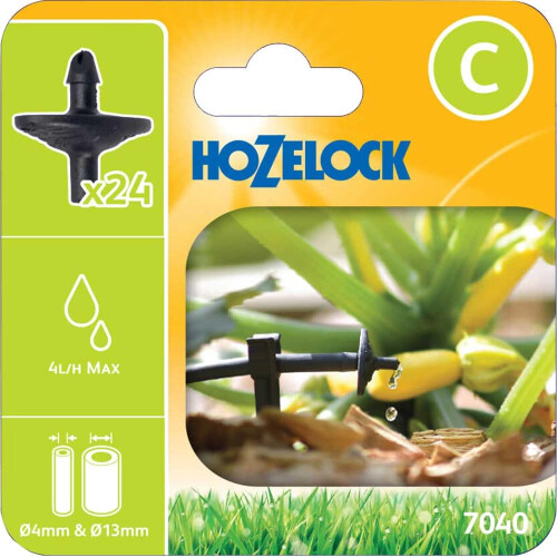 Hozelock 7040 Pinch Drip Dripper (Pack 24)