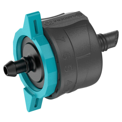 Gardena Gardena Micro-Drip-System Adjustable Endline Drip Head, pressure-equalising: End adapter for drip irrigation, for watering plants with different pot