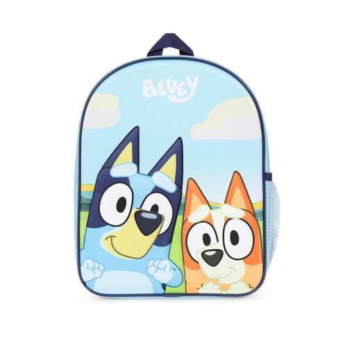 Bluey Bluey & Bingo Childrens Backpack, Kids Backpack, Schoolbag, Rucksack Blue 2