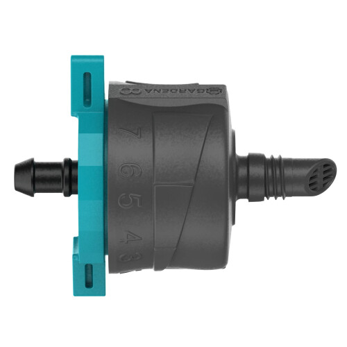 Gardena Gardena Micro-Drip-System Adjustable Endline Drip Head, pressure-equalising: End adapter for drip irrigation, for watering plants with different pot 2