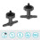 Gardena Gardena Micro-Drip-System Inline Drip Head, pressure-equalising: Drip head for automatic irrigation system, for rows of plants with different pot 2