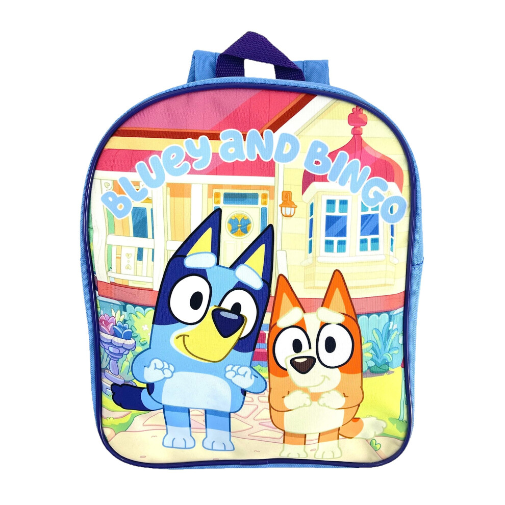 Bluey And Bingo Children's Backpack School Bag For Girls Or Boys
