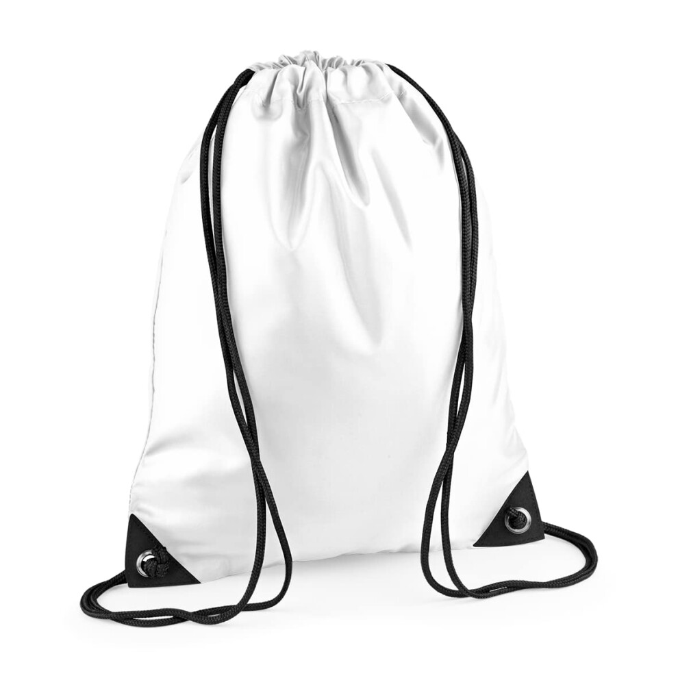 Bagbase Bg10 Premium Gymsac - White