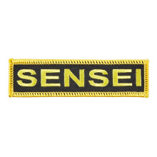 Martial Arts Embroidered Badge - Sensei Patch NO 21
