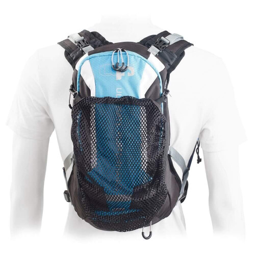 Ultimate Performance UP Unisex's Aire Flex 18 Running Hydration Race Pack, Black/Blue, OSFA 1