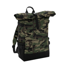 BagBase BG858 Block Roll-Top Backpack