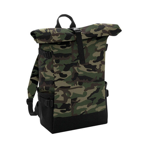 BagBase BagBase BG858 Block Roll-Top Backpack