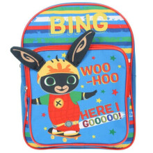Bing Boys Deluxe kids school Backpack with 3D Bunny Ears Kids Nursery Bag