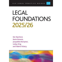 Legal Foundations 202526 by Bamford Paperback Book