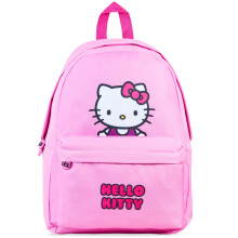 Hello Kitty Sanrio Backpack for Girls Tweens Kawaii Rucksack School Bag Daypack Teens Travel Bag Days Out PE Sports Anime Gifts (Pink Hello Kitty)